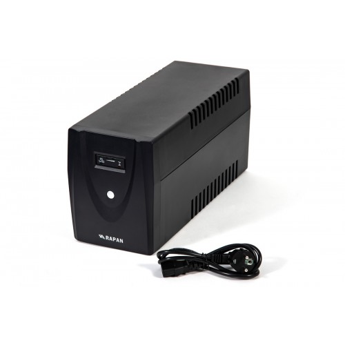 Источник бесперебойного питания Line-interactive RAPAN-UPS 2000 ВА/1200 Вт 1,5 мин Tower 2хIEC 320 C13, 2хCEE 7/4