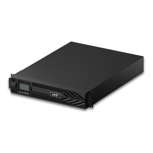 Источник бесперебойного питания Online, SKAT-UPS 1000-RACK-ON-2X9-E P3, 1000 ВА/1000 Вт, 1/1, Rack/Tower, встр. АКБ 24В (2x9Ач), 8хC13