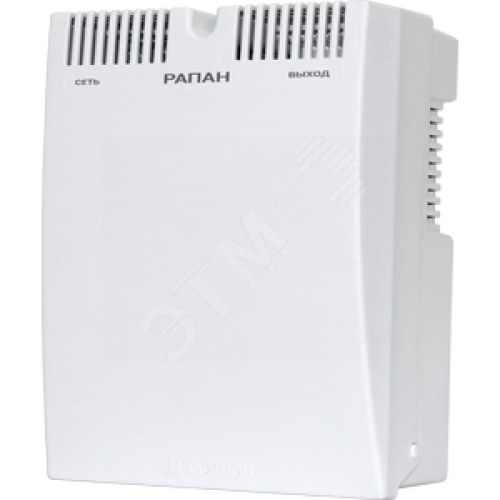 Источник вторичного электропитания Рапан-20П 12В 1.7А под АКБ 7Ач Пластик