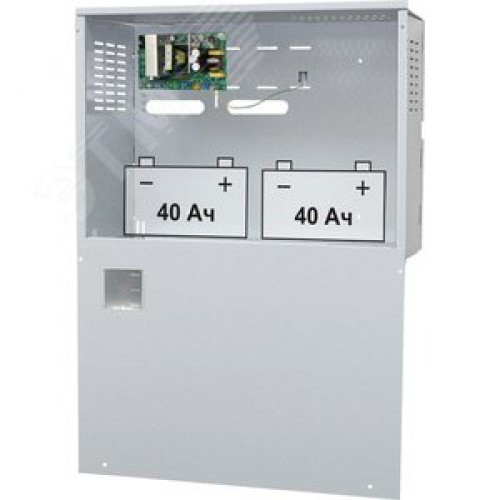 Источник вторичного электропитания СКАТ-2400И7 исп.5000 24В, 4А, под 2 АКБ 40 Ач