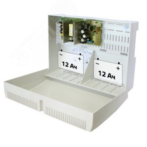 Источник вторичного электропитания СКАТ-2400И7 24В, 4.5А, под 2АКБ 12Ач