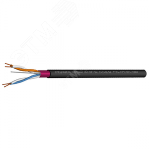 Кабель КВПЭфнг(А)-HF-5е 4х2х0.52