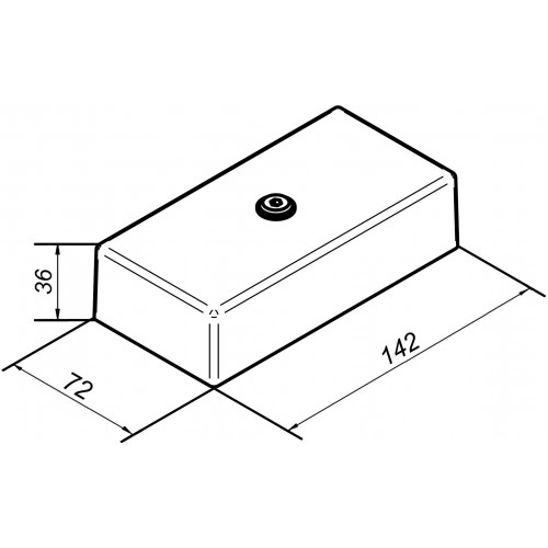 Коробка монтажная огнестойкая КМ-О(24к) - IP41-d