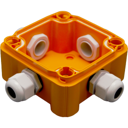 Коробка монтажная огнестойкая КМ-О-1010(П)(8к)-IP66(П6-12)