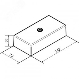 Коробка монтажная огнестойкая КМ-О(24к) - IP41-d