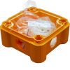 Коробка монтажная огнестойкая КМ-О-1010(П)(8к)-IP55