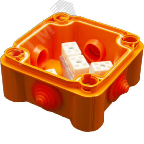 Коробка монтажная огнестойкая КМ-О-1010(П)(8к)-IP55