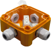 Коробка монтажная огнестойкая КМ-О-1010(П)(8к)-IP66(П6-12)