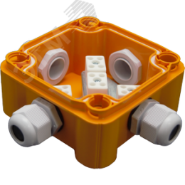 Коробка монтажная огнестойкая КМ-О-1010(П)(8к)-IP66(П6-12)