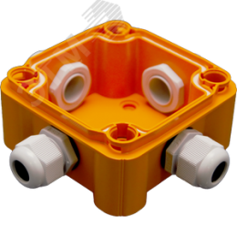 Коробка монтажная огнестойкая КМ-О-1010(П)(8к)-IP66(П6-12)