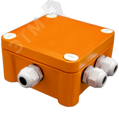 Коробка монтажная огнестойкая КМ-О-1212(П)(18к)-IP66(П6-12)