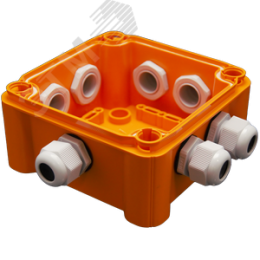 Коробка монтажная огнестойкая КМ-О-1212(П)(18к)-IP66(П6-12)