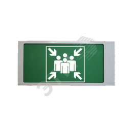 Оповещатель пожарный световой Ирида-Гефест-Т–Е21–Бел/Зел–2х5-миг(выкл/миг) ТУ 4371-104-50021527-2011