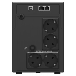 Источник бесперебойного питания Line-interactive Smart Power Pro II 1200 ВА/720 Вт фазы 1/1, Tower, 4xSchuko, USB type B, c АКБ