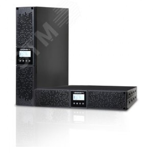 Источник бесперебойного питания Line-interactive Smart Winner II 1000 ВА/900 Вт фазы 1/1, Tower/Rack, 4хC13, RS232 и USB type B, c АКБ