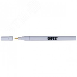 Маркер строительный с жидким красящим составом, белый 138x11 мм