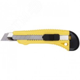 Нож технический 18 мм усиленный пластиковый