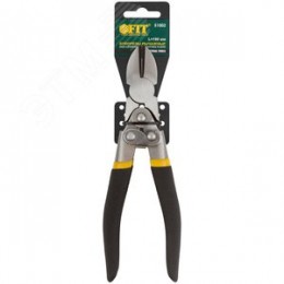 Бокорезы 190 мм ''Рычажный тип'', CrV сталь, увеличенное усилие на сведение губок, ПВХ антискользящие ручки