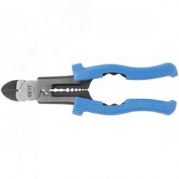 Бокорезы многофункциональные (снятие изоляции, пресс-клещи) 200мм