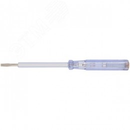 Отвертка индикаторная, белая ручка, 100-500 В, 190 мм