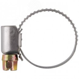 Хомут обжимной (нержавеющая сталь) 13-26 мм