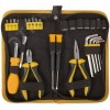 Набор инструмента 29 шт(отвертки, биты, ключи HEX, пассатижи), матерчатый чехол