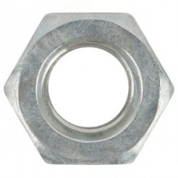 Гайка DIN934 М6 шестигранная оцинкованная (19 шт)