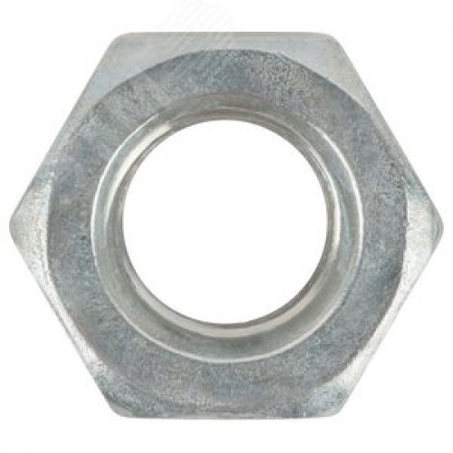 Гайка DIN934 М6 шестигранная оцинкованная (19 шт)
