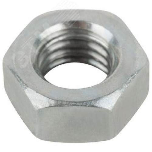 Гайка DIN934 М6 шестигранная оцинкованная (19 шт)