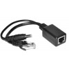 Комплект пассивный (инжектор + сплиттер) для передачи PoE по кабелю Cat 5e.