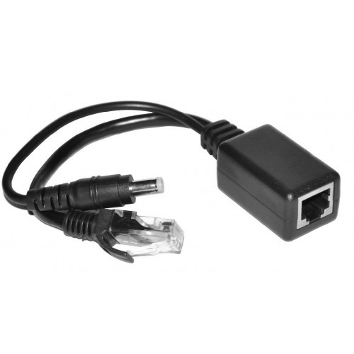 Комплект пассивный (инжектор + сплиттер) для передачи PoE по кабелю Cat 5e.