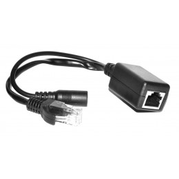 Комплект пассивный (инжектор + сплиттер) для передачи PoE по кабелю Cat 5e.