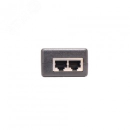 Инжектор PoE 1хRJ45 10/100/1000 Мб/с, 802.3af/at, до 30 Вт, AC 220В, DC 52В