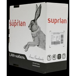 Витая пара U/UTP кат 5e 4x2xAWG24 Standart Cu PVC IN 100м (RUS)