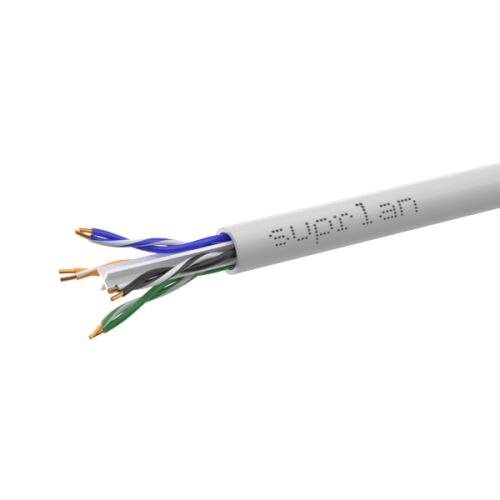 Витая пара U/UTP 4х2хAWG23 Cat.6 внутренняя Cu Six(UTP 6 4x2x0,54 6 In/Cu) PVC In. 305м