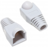 Колпачок изолирующий для разъемов RJ-45 серый (10 шт)