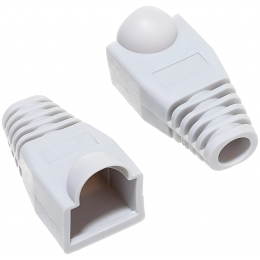 Колпачок изолирующий для разъемов RJ-45 серый (10 шт)