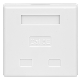 Компьютерная розетка 8P8C (RJ-45), UTP, Cat.5e, 2 порта