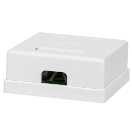 Компьютерная розетка 8P8C (RJ-45), UTP, Cat.5e, 2 порта