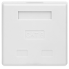Компьютерная розетка 8P8C (RJ-45), UTP, Cat.6, 2 порта