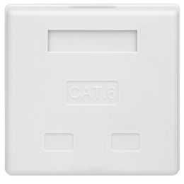 Компьютерная розетка 8P8C (RJ-45), UTP, Cat.6, 2 порта