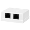 Компьютерная розетка 8P8C (RJ-45), UTP, Cat.6, 2 порта