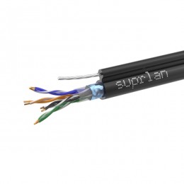Витая пара F/UTP кат 5e 4x2xAWG24 Median Cu PE OUT T-FG8 трос 305м