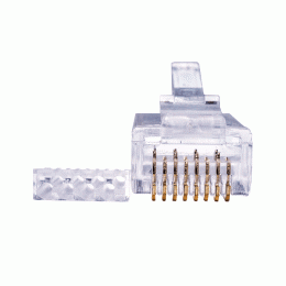 Коннекторы 8P8C (Компьютерные разъемы) U/UTP Cat.6 50U (RJ-45) Уп. 100шт.
