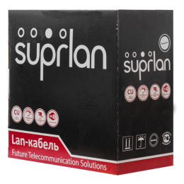 Витая пара U/UTP кат 5e 4x2x0.51 Premium Cu PE OUT 305м