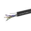 Витая пара U/UTP кат 5e 4x2xAWG24 Standart Cu PE OUT T-FG8 трос 305м