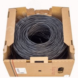 Витая пара U/UTP кат 5e 2x2xAWG24 Standart Cu PE OUT 500м