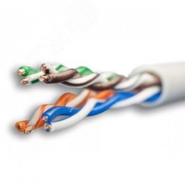 Витая пара U/UTP кат 5e 4x2x0.51 Premium Cu LSZH нг(А)-HF IN 305м