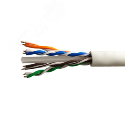 Витая пара U/UTP 4х2хAWG23 Cat.6 внутренняя Cu Six(UTP 6 4x2x0,54 6 In/Cu) PVC In. 305м