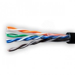 Витая пара UTP 4 пары AWG 24 Cat.5e внешняя Cu Standard (UTP 4x2x0,48 Out/Cu)
